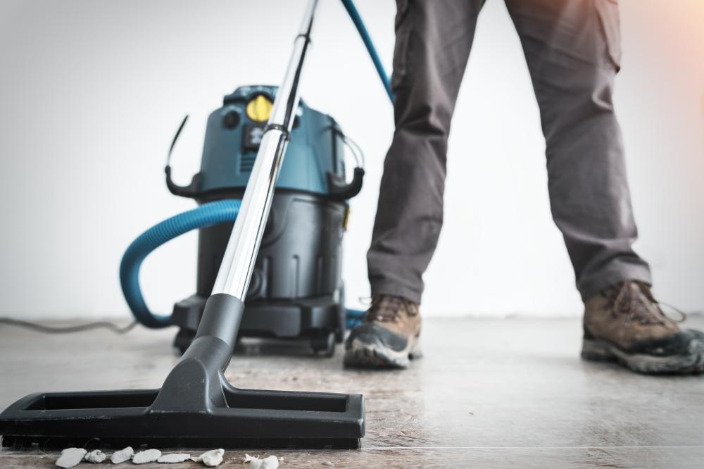 Remise en état et nettoyage après chantier